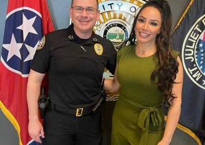 Mt. Juliet chief of Police – Tyler Chandler.