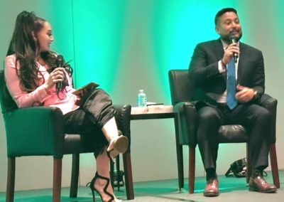 Eva and Gary Acosta, the co-founder of the national Association of Hispanic real estate professionals.
